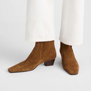 Madewell Lexie Boot Brown Suede 8.5